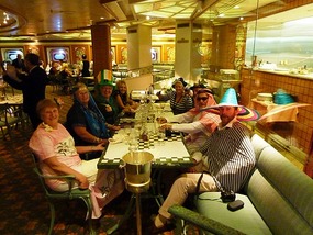 Our motley party