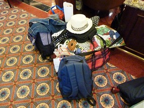 Our hand luggage