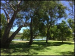 View across the park.