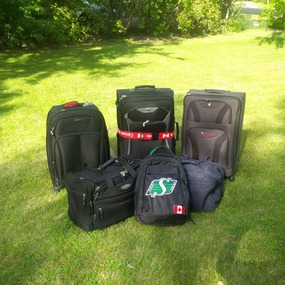Travelling light!