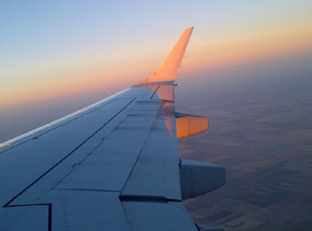 Sun rising