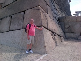 Stone foundationn of Castle