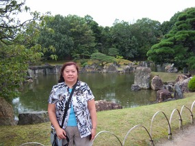 In the garden