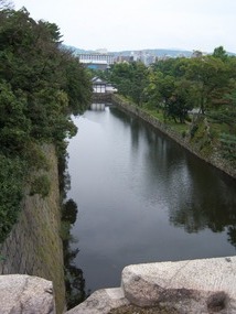 Moat around the castle