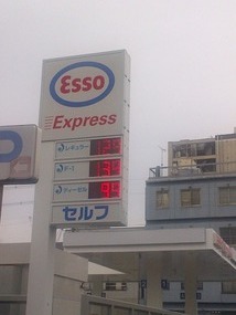 Price of gas