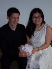The happy couple