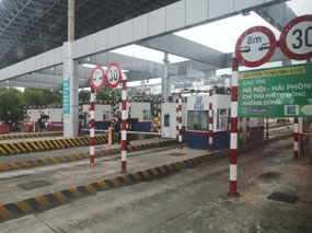 Toll booth