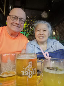 At the pub
