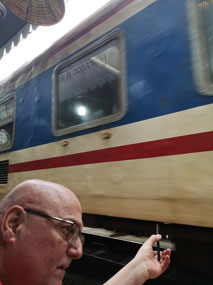 Recording close train
