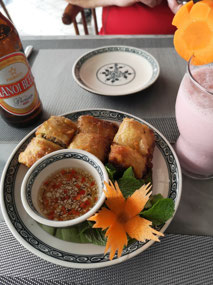 Spring roll snack