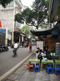 Street of our hotel