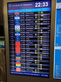 Tonight's departures