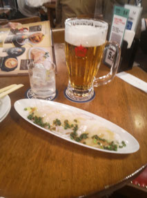 Octopus & beer