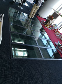 Glass floor