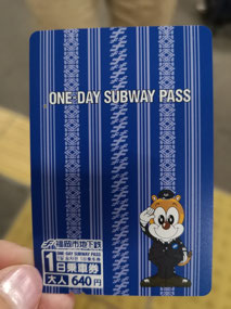 One Day Subway Pass