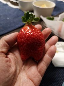 One strawberry