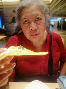 Talk about thin pizza