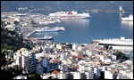 Panoramic view of the coast of Igoumenitsa