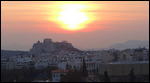 The colours of the sun over the Acropolis -Hilton