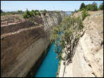 A stop by the Canal of Corinth