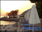 Waiting for sunset by the beach