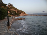 A little before sunset