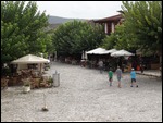 The cobblestone square of Omodos