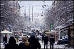 Busy hour at Vitosha boulevard