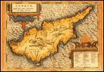 An ancient map of Cyprus