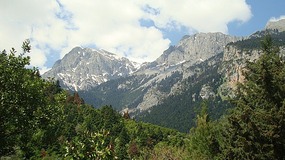 Parnassus Mountain range