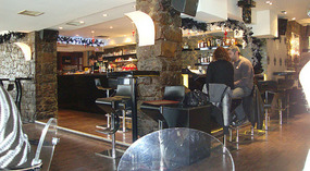 The main bar area