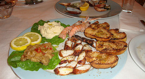 The second dish of seafood we had at Batis