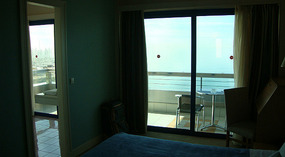 The room and balcony