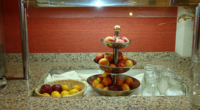 Breakfast time -Seasonal fresh fruit