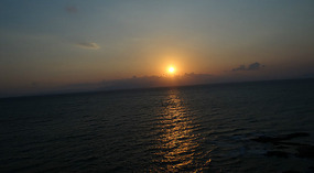 First streak of dawn  - Nea Makri, Mati 