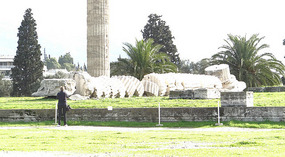 The temple of Zeus