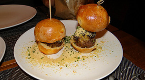 Mini Wagyu Burgers  -Vezene Restaurant