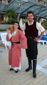 'Karotseri Members' in Cypriot Traditional Costume