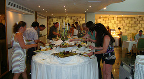 Buffet - The Omega Restaurant 2nd evening