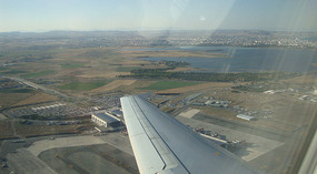 Taking off - Over Larnaca
