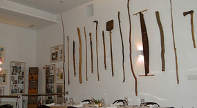 Interior of where we were dining