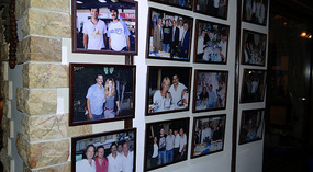 Personalities who dined at  Kyra Giorgena's tavern