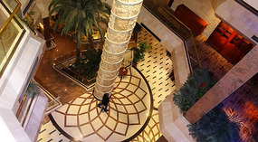 The stunning interior 