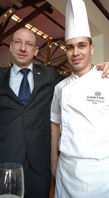 This is Valentino the Chef of Artima