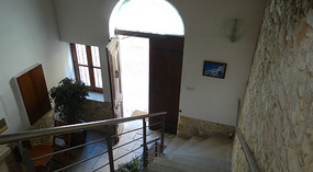 The entrance interior: Alkisti City Hotel