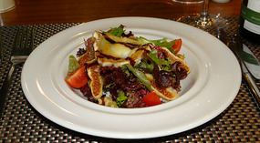 Dining at the Cyprus Hilton
