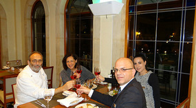 Dining with the Executive Chef of the Hilton