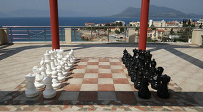 View from the top terrace - The 9 Queens Spa Hotel