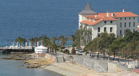 The Thermae Sylla Spa in Edipsos