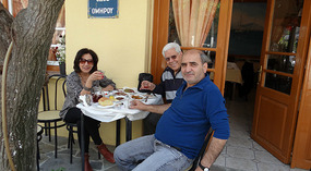 Cheers everyone from Platanos tavern - Edipsos